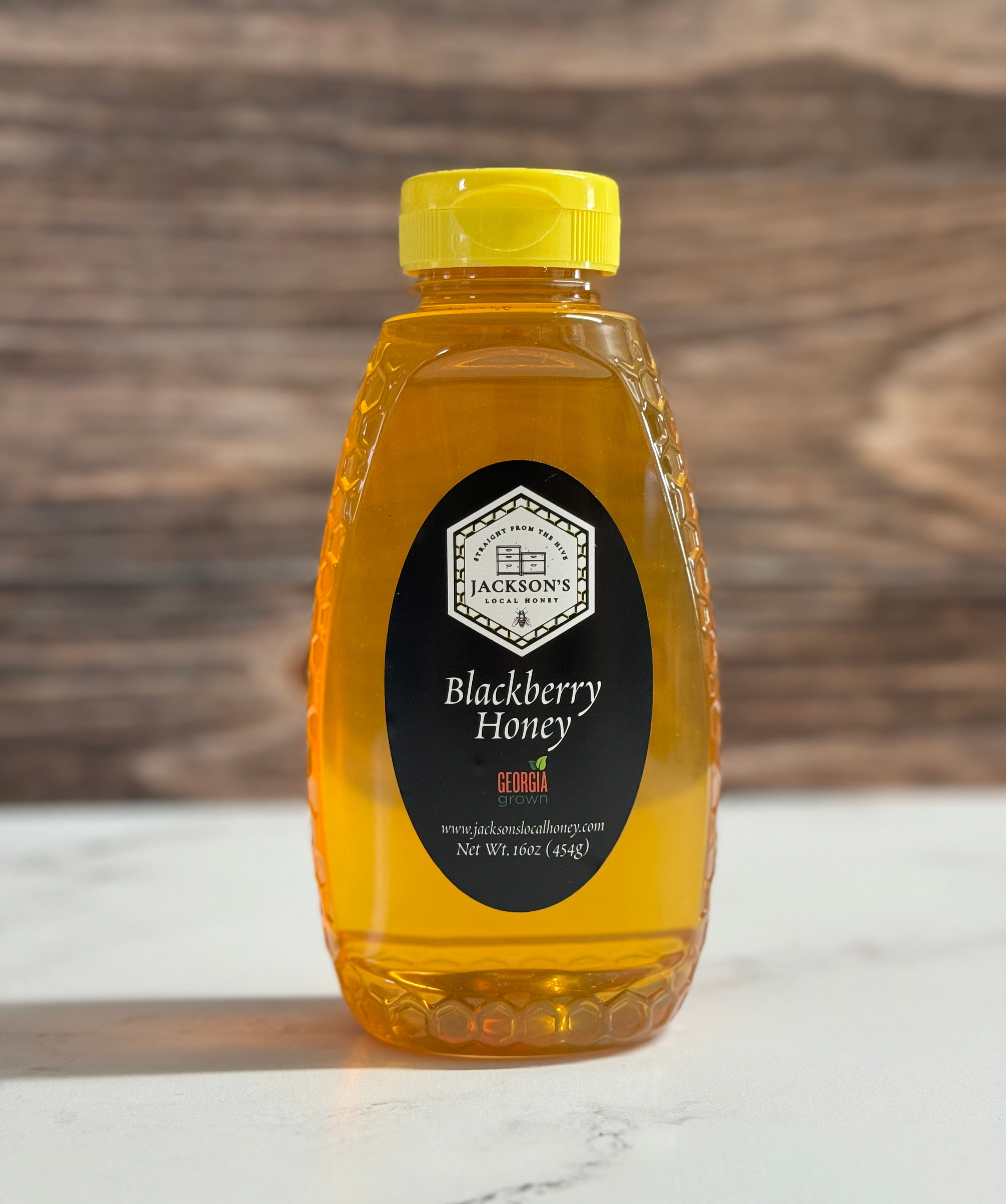 Blackberry Honey - 1lb Squeeze – Jackson's Local Honey